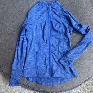 Blue lulu lemon zip up